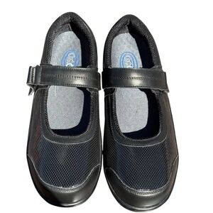Orthofeet Springfield 857 Women's Mary Jane 11.5 Medium Black Patterned NWOB